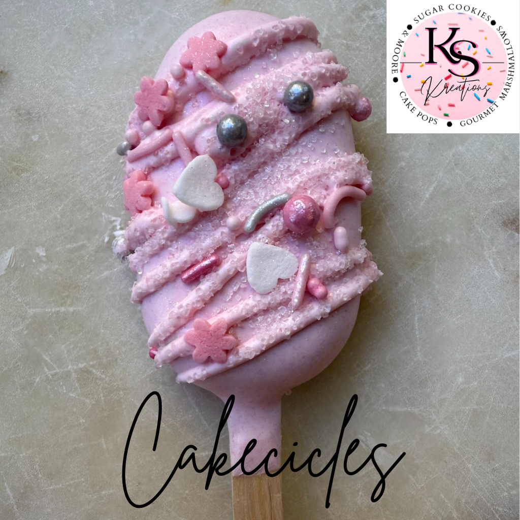 Pink Cakecicles