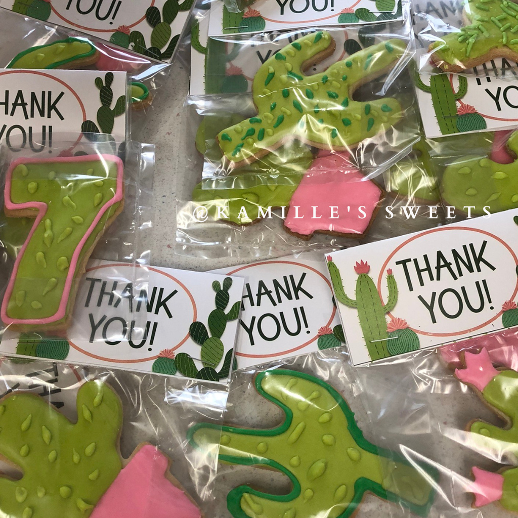 Cactus Collection Sugar Cookies
