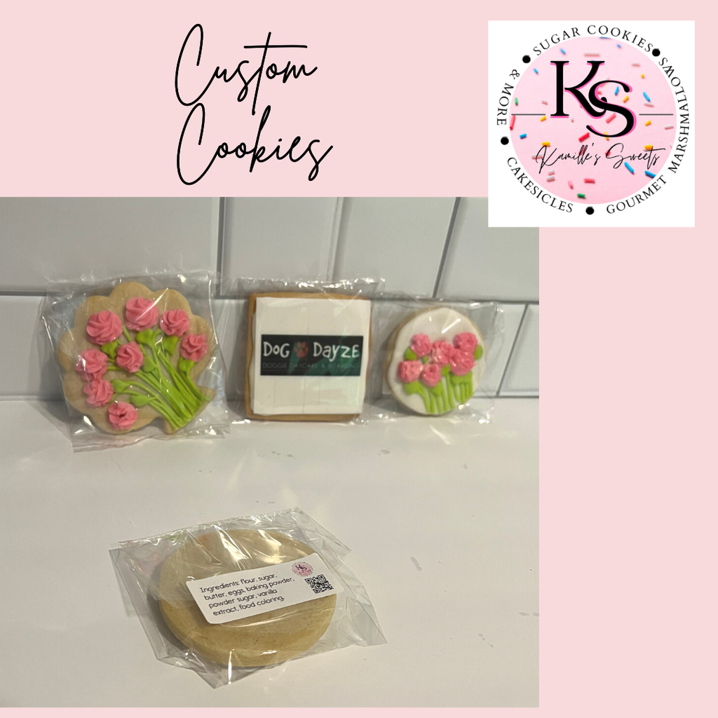 Sample 2 Custom Sugar Cookie Bundle
